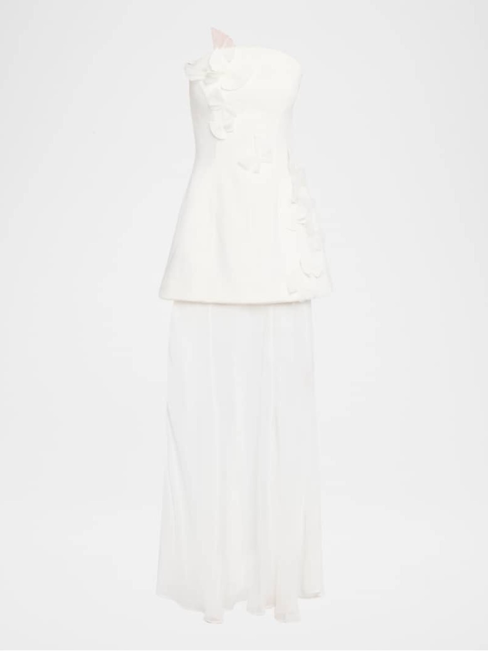 Acler culloden sculpted appliqué gown